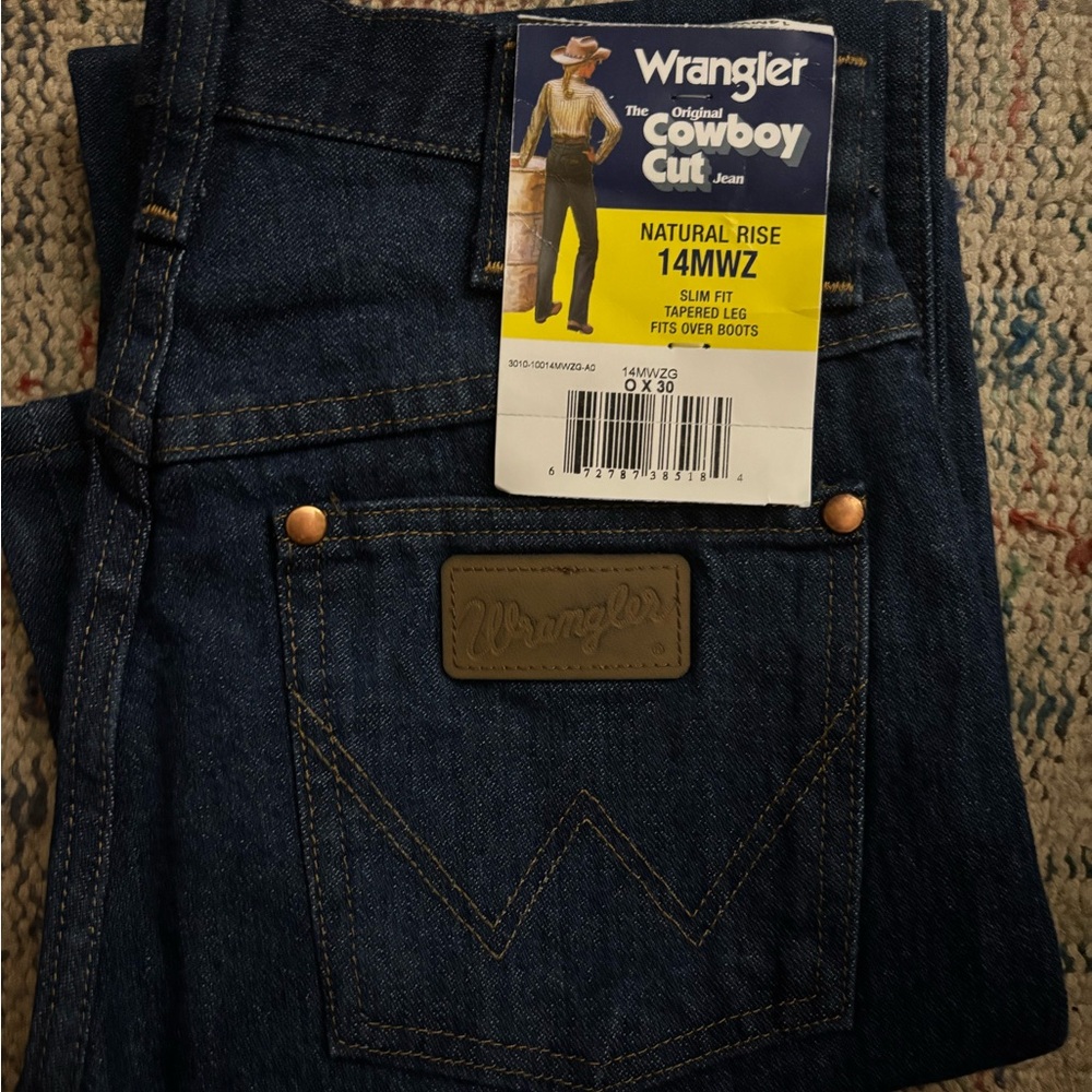 Wrangler Women's Straight Leg Jeans - Dark Blue